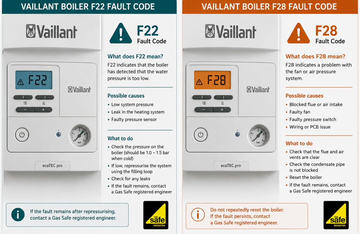 F 28 Vaillant Boiler